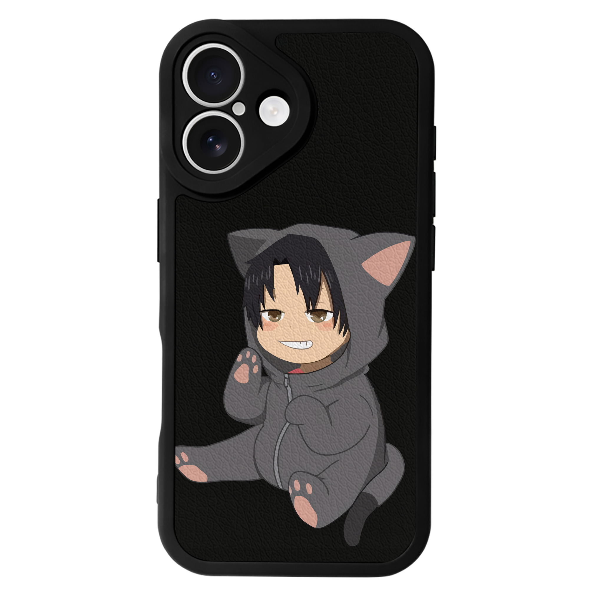 （画像用） ハイキュー!! Haikyu!! 【iPhone 16シリーズ対応】シリコンスマホケース（レザー調） 材質：シリコン